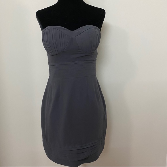 ruffle bottom bodycon dress